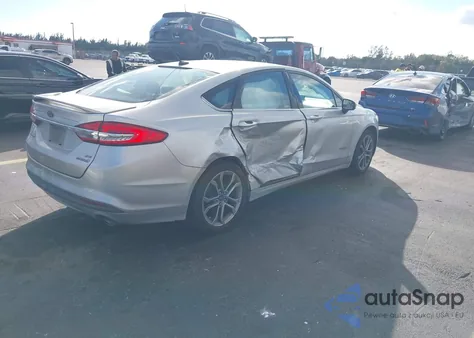 2017 Ford Fusion Hybrid Se из США, поврежденный, VIN 3FA6P0LU5HR191047